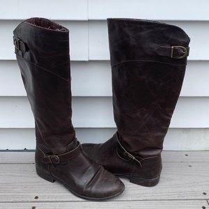 Brown Knee High Boots Size 6.5